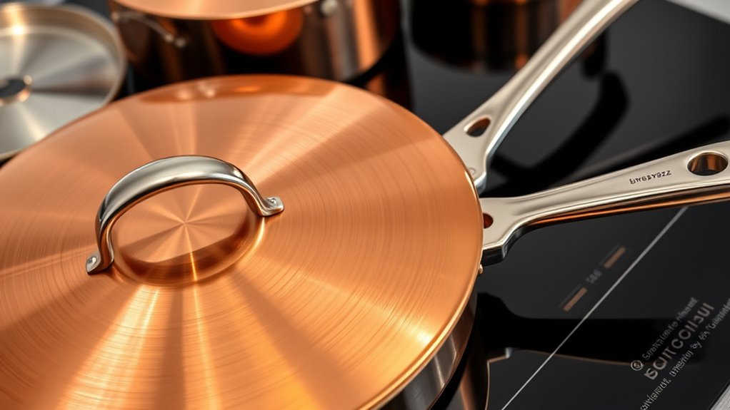 copper induction cookware features