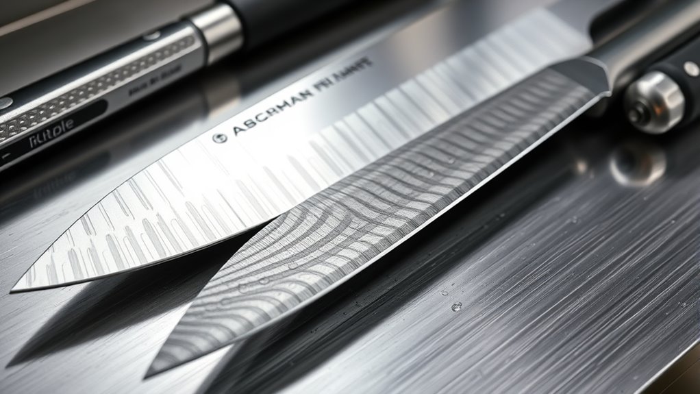 corrosion resistant knife coatings