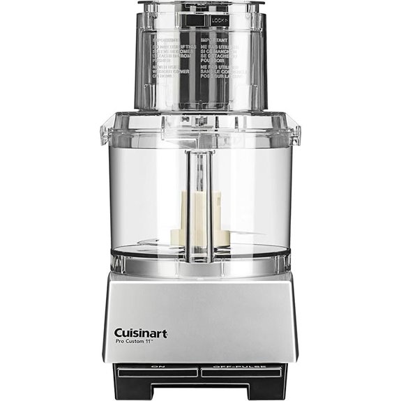 Cuisinart Food Processor Pro Custom 11 Cup Brushed Chrome DLC-8SBCYP1