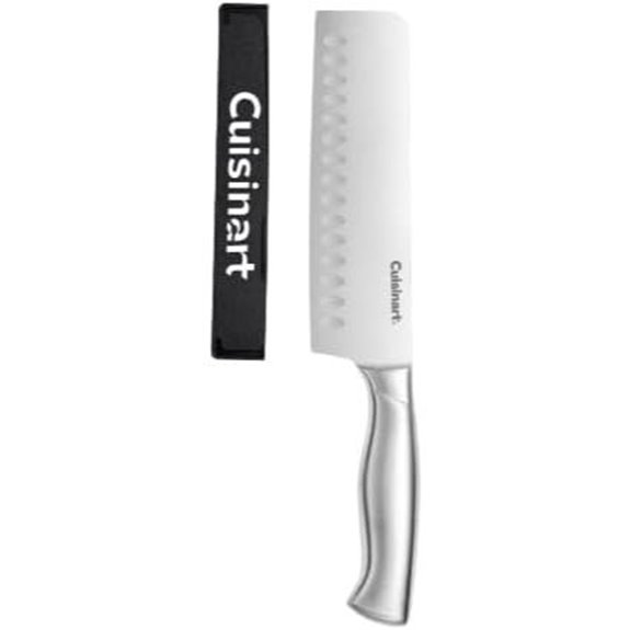 Cuisinart 7 Nakiri Knife with Blade Guard Stainless Steel Collection