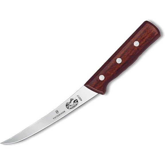 Victorinox 6 Curved Boning Knife with Maple Handle