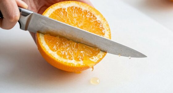 cut citrus carefully for juice
