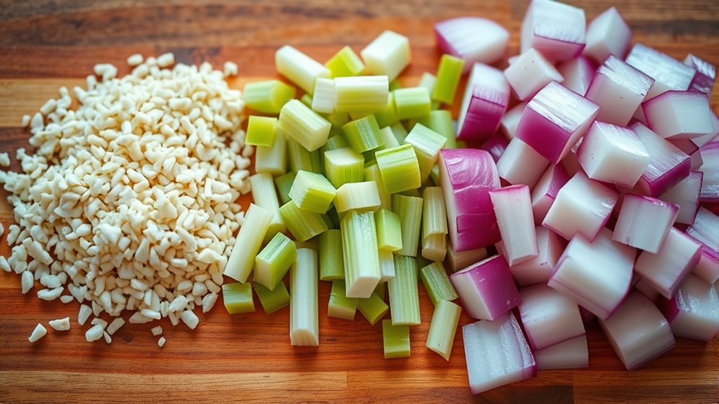 cutting styles enhance flavor textures