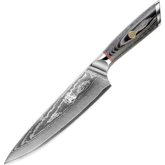 MITSUMOTO SAKARI 8-inch Damascus Chef Knife