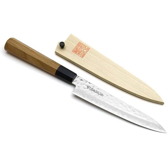 Yoshihiro VG10 Damascus Petty Knife 6-inch