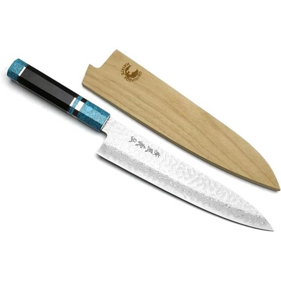 Yoshihiro VG-10 Damascus Gyuto Chef’s Knife