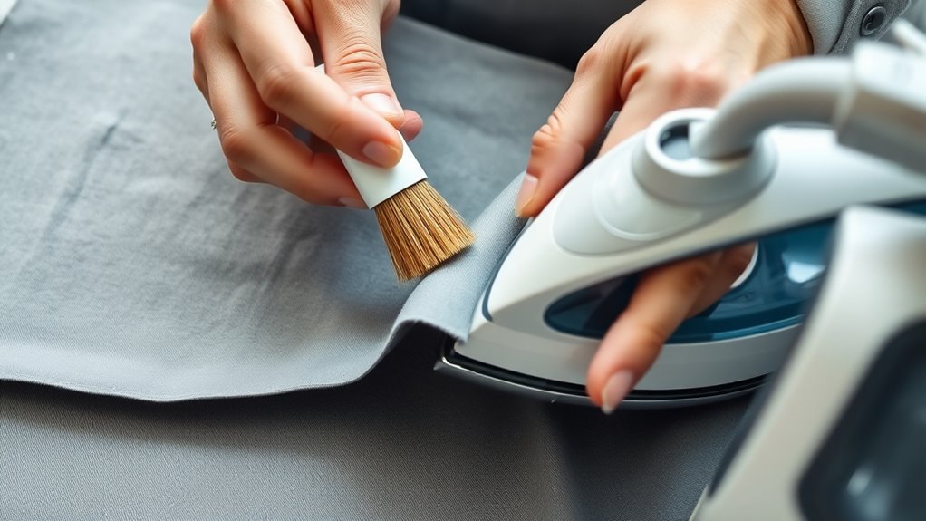 dampened fabric for stability