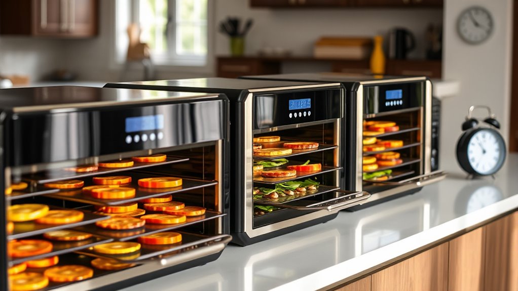 dehydrator capacity and features