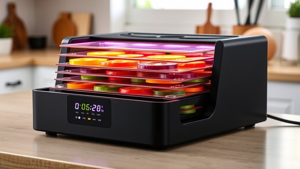 dehydrator features and flexibility