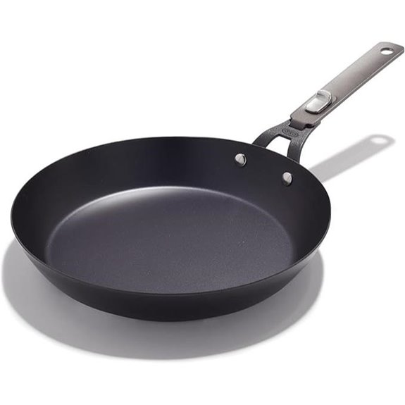 OXO Carbon Steel 12 Frying Pan with Detachable Handle