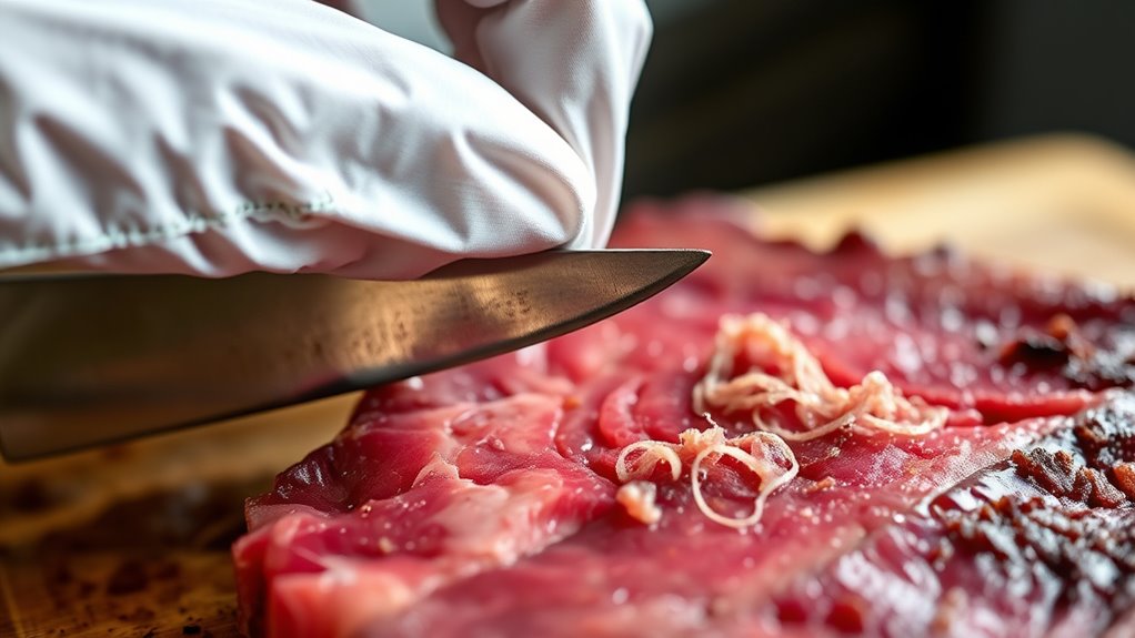 detecting wire edge signs