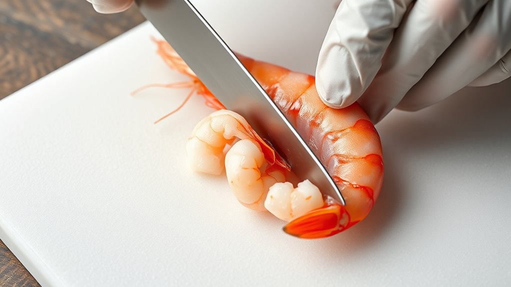 deveining shrimp effectively and cleanly