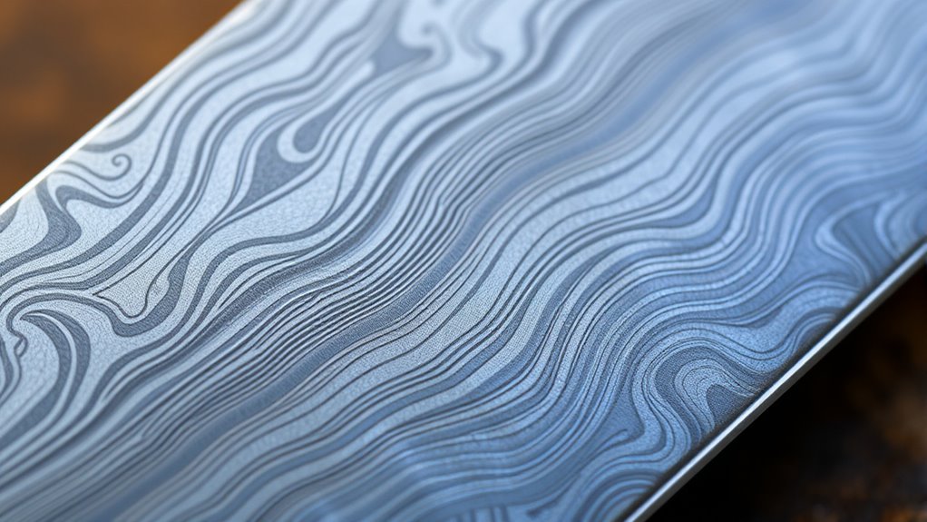 distinct layered swirling patterns