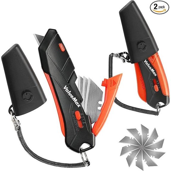 ValueMax 2-Pack Box Cutter Knife with Blades