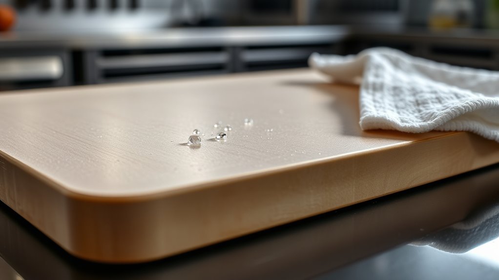 dry wipe prevent bacterial growth