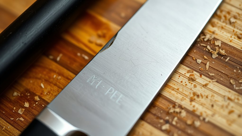 dull worn over sharpened blade