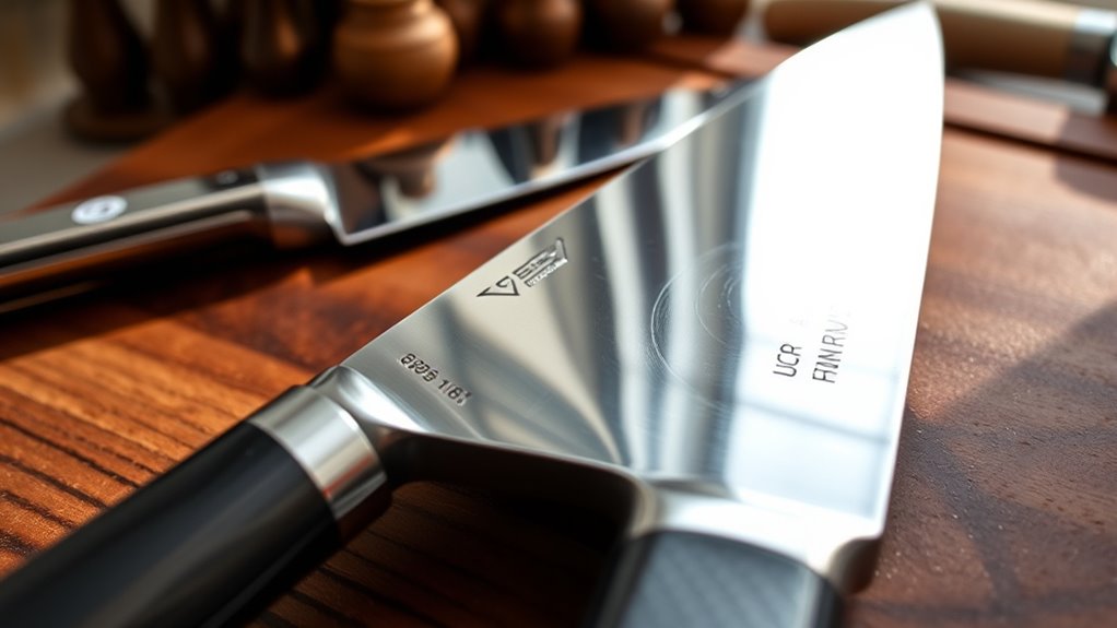 durable corrosion resistant knife construction