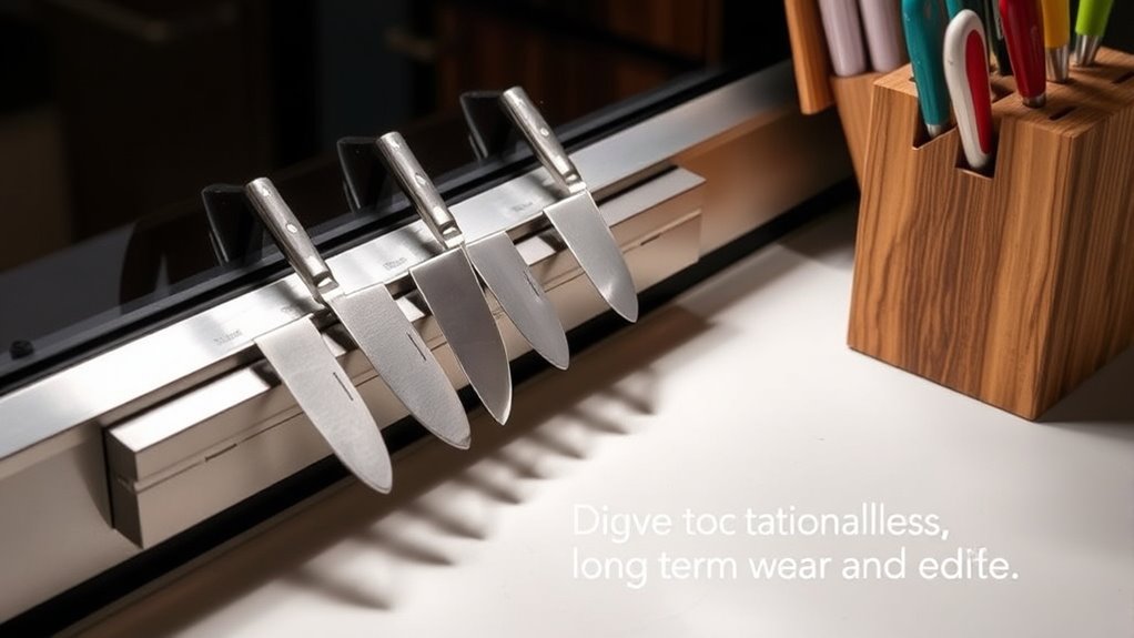 durable corrosion resistant knife storage