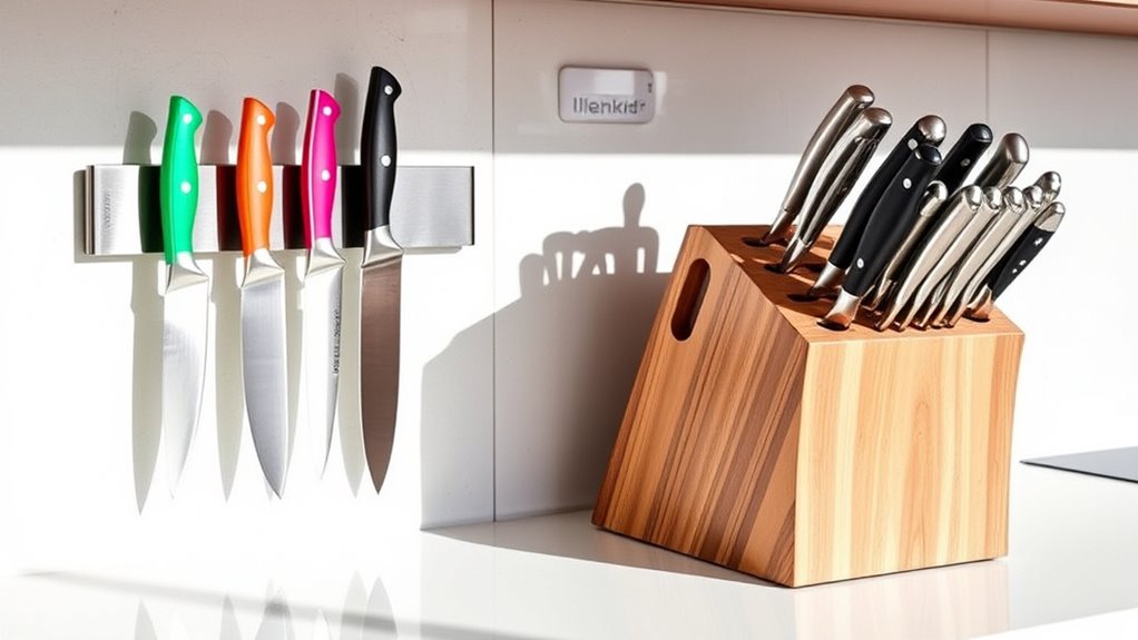easy knife organization options