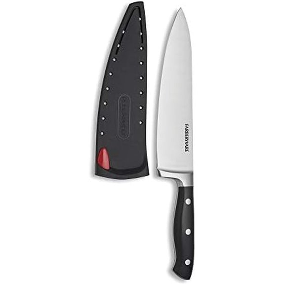 Farberware Edgekeeper 8-Inch Chef Knife with Cover
