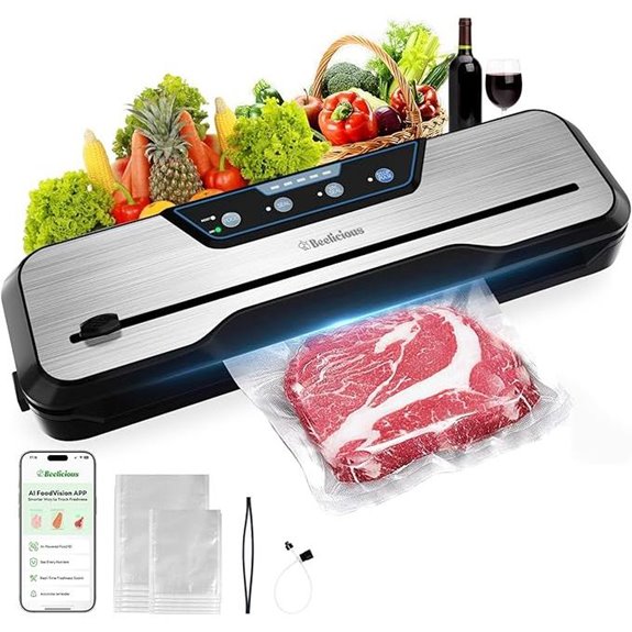 Beelicious 8-in-1 Food Vacuum Sealer with Starter Kit