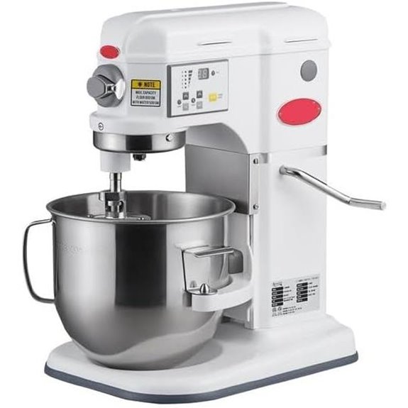8 Qt Commercial Stand Mixer with Digital Controls