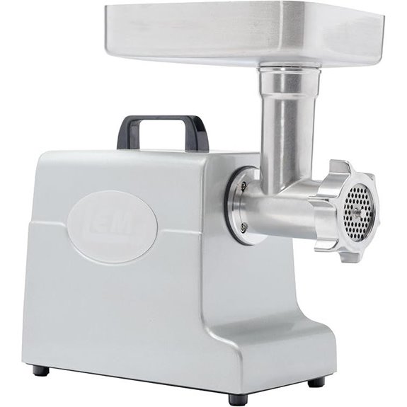 LEM MightyBite #8 Meat Grinder 500W Electric Aluminum