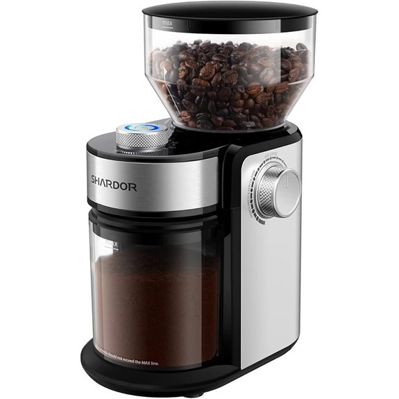SHARDOR Electric Burr Coffee Grinder with 16 Settings