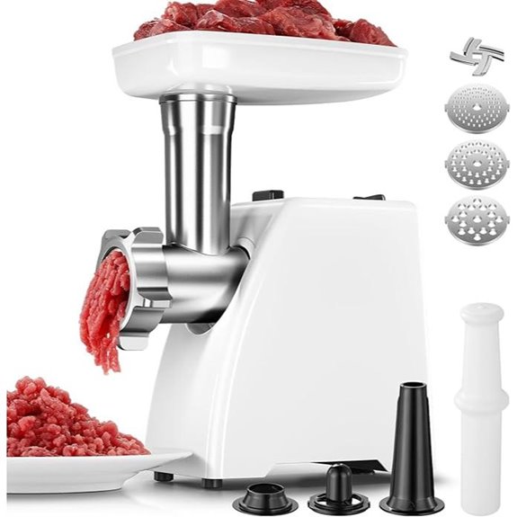 AMZCHEF Electric Meat Grinder and Sausage Maker