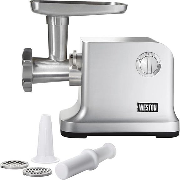 Weston Electric Meat Grinder & Sausage Stuffer