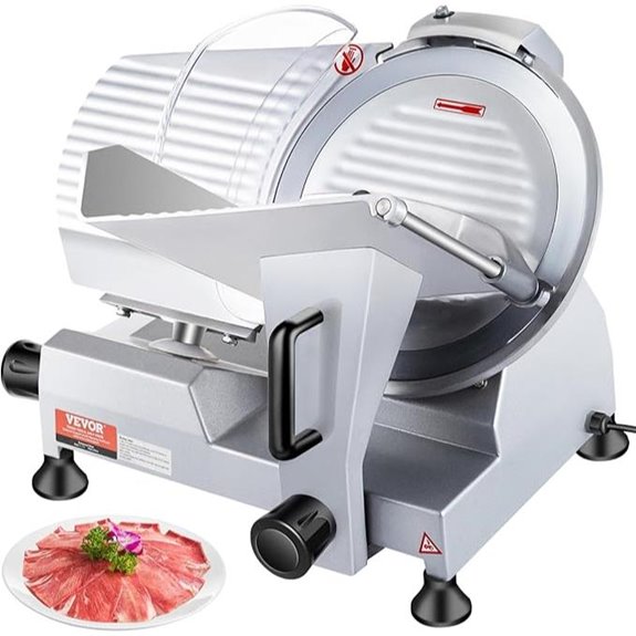 VEVOR 12 Electric Meat Slicer with Adjustable Thickness
