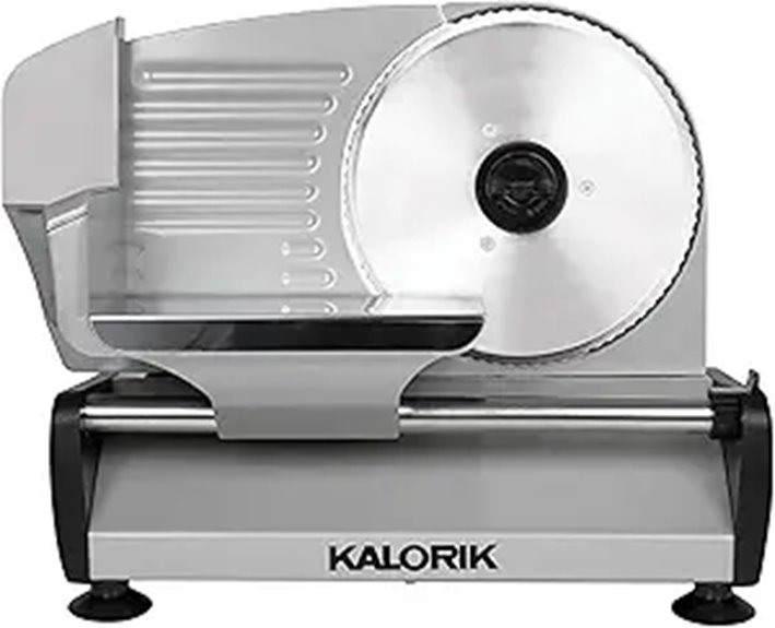 Kalorik Electric Food & Meat Slicer with Safety Features