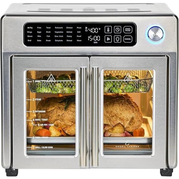 Emeril Lagasse 24-in-1 French Door Air Fryer Oven