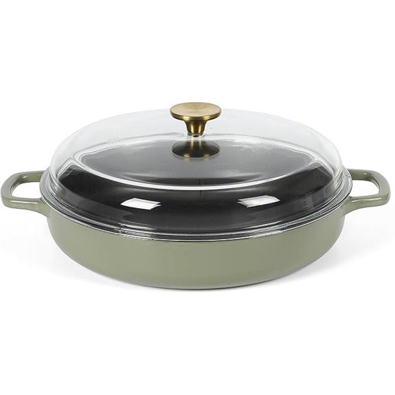 Sur La Table Enamel Cast Iron Braiser Pan