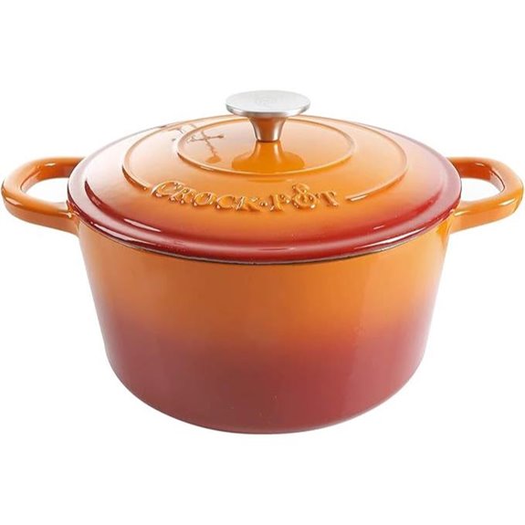 Crock-Pot Artisan 5-Quart Enameled Dutch Oven