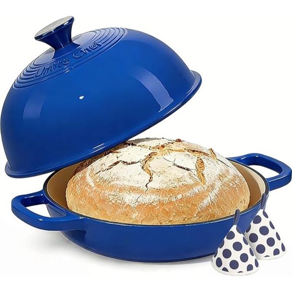 Umite Chef 6QT Enamelled Cast Iron Dutch Oven