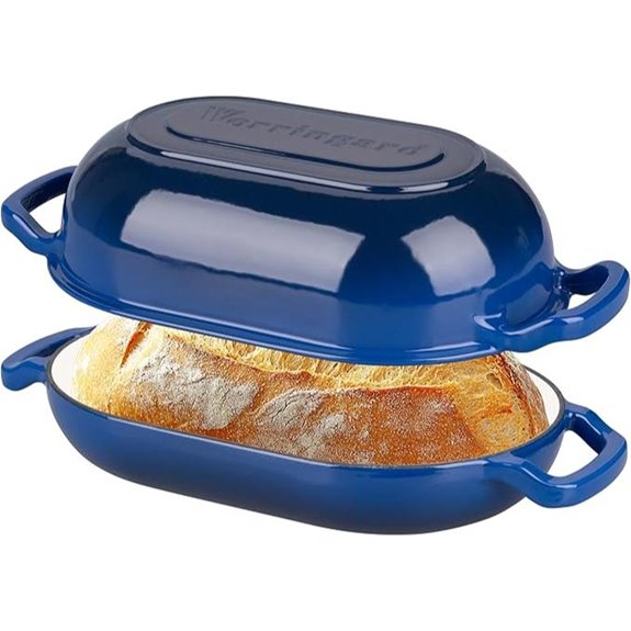 Enameled Cast Iron Bread & Meatloaf Oven (5QT)