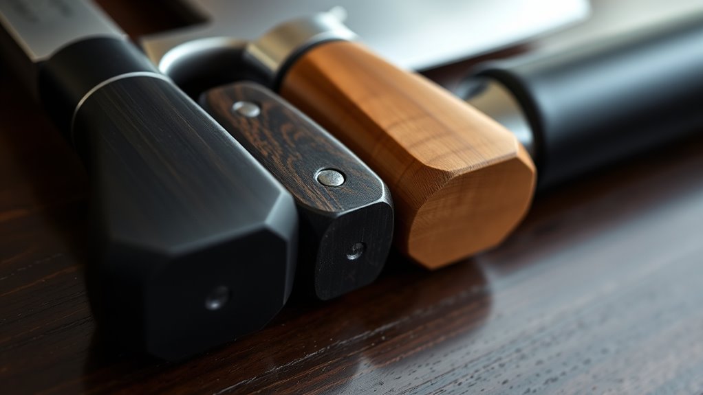 ergonomic handle design choices