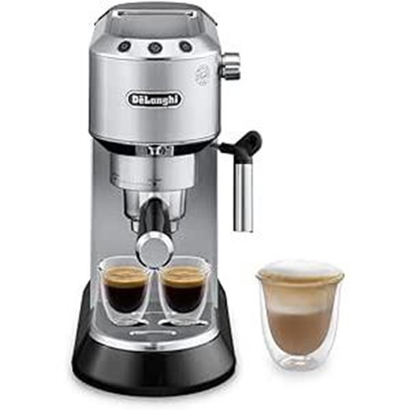 De’Longhi Dedica Espresso Machine with Milk Frother
