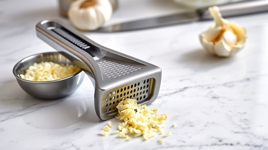 essential garlic preparation tools