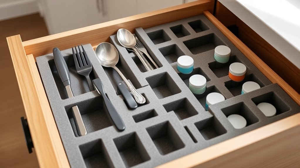 evaluate drawer space needs