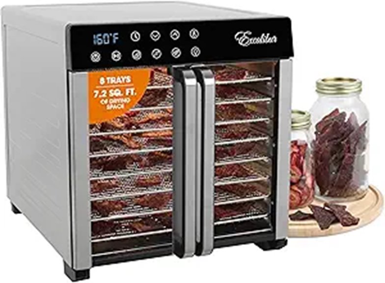 Excalibur 8-Tray Food Dehydrator with Timer