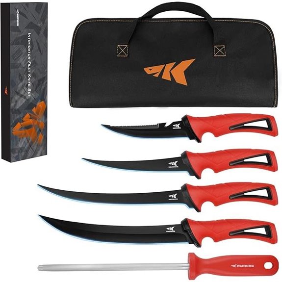 KastKing Intimidator Bait & Filet Knife Set