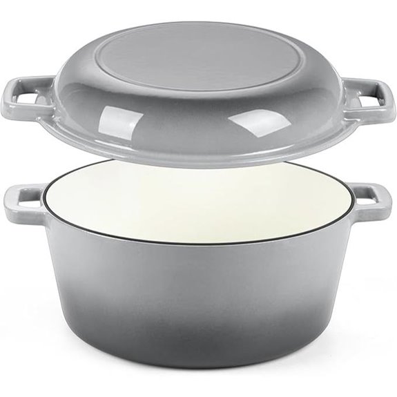 P&P CHEF 5Qt Dutch Oven for Baking and Cooking