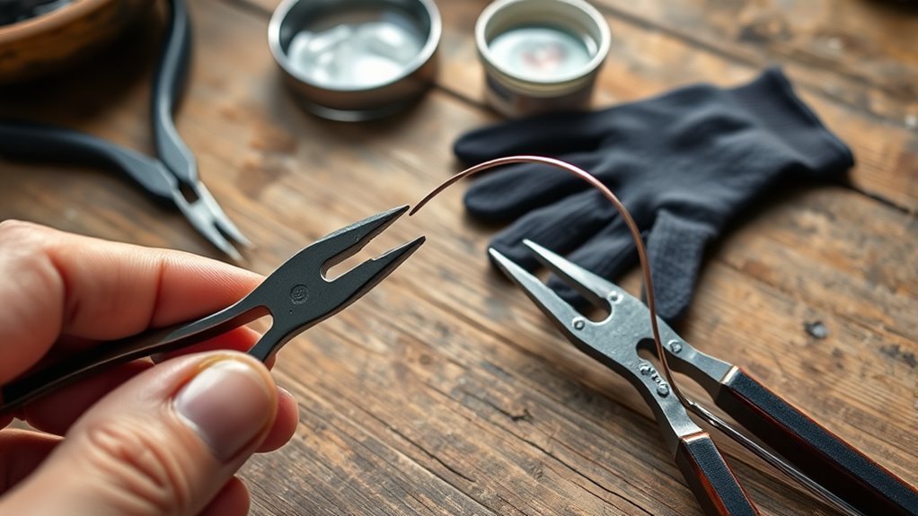 gather tools and safety