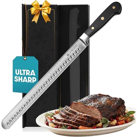 Brisket Slicing Knife – 12 German Steel Ergonomic