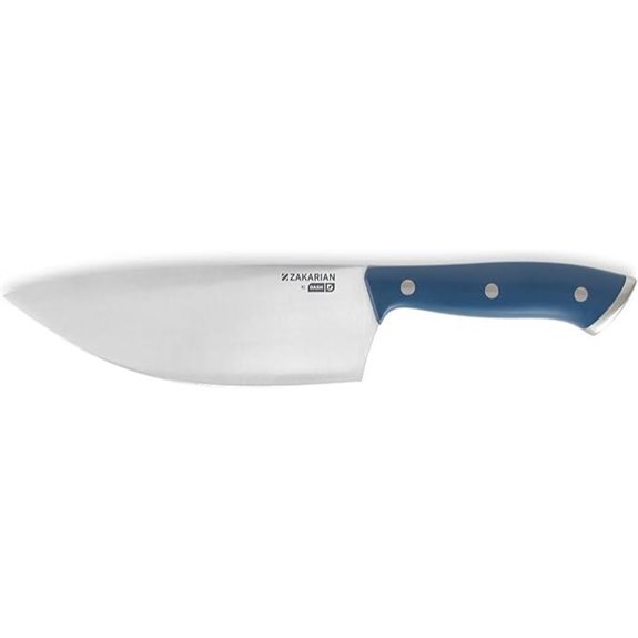 Zakarian 7 German Steel Chef Knife with Sheath