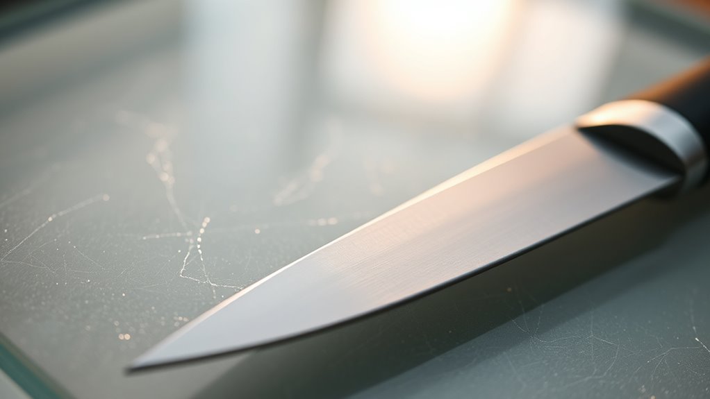 glass hardness accelerates blade dulling