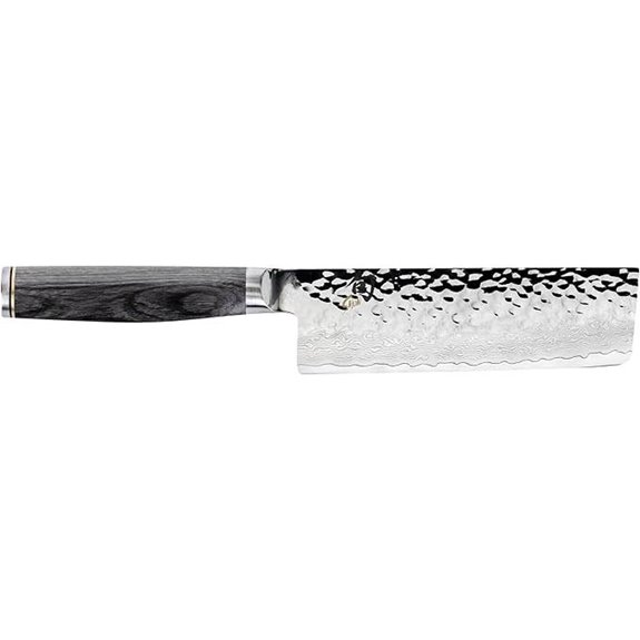 Shun Premier Grey Nakiri Knife 5.5 Vegetable Chopping