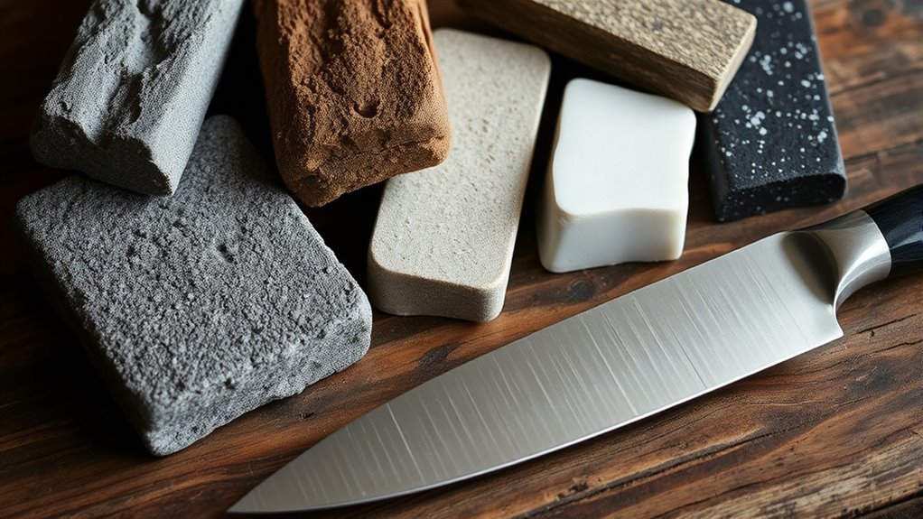 grit levels determine sharpening outcomes